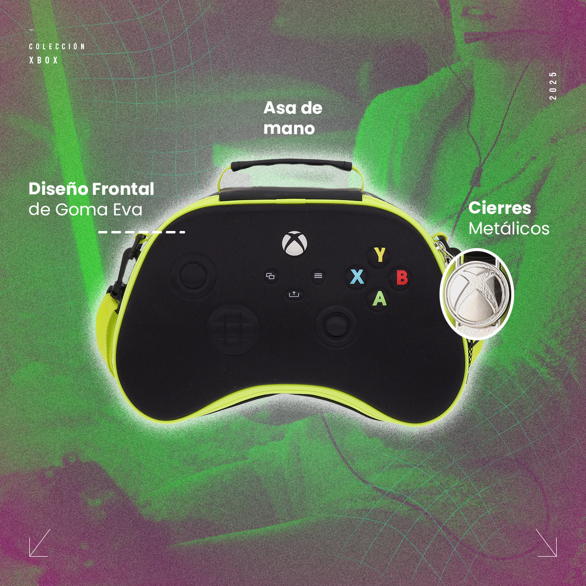 Lonchera Xbox Control  Rigida - Edicion Limitada