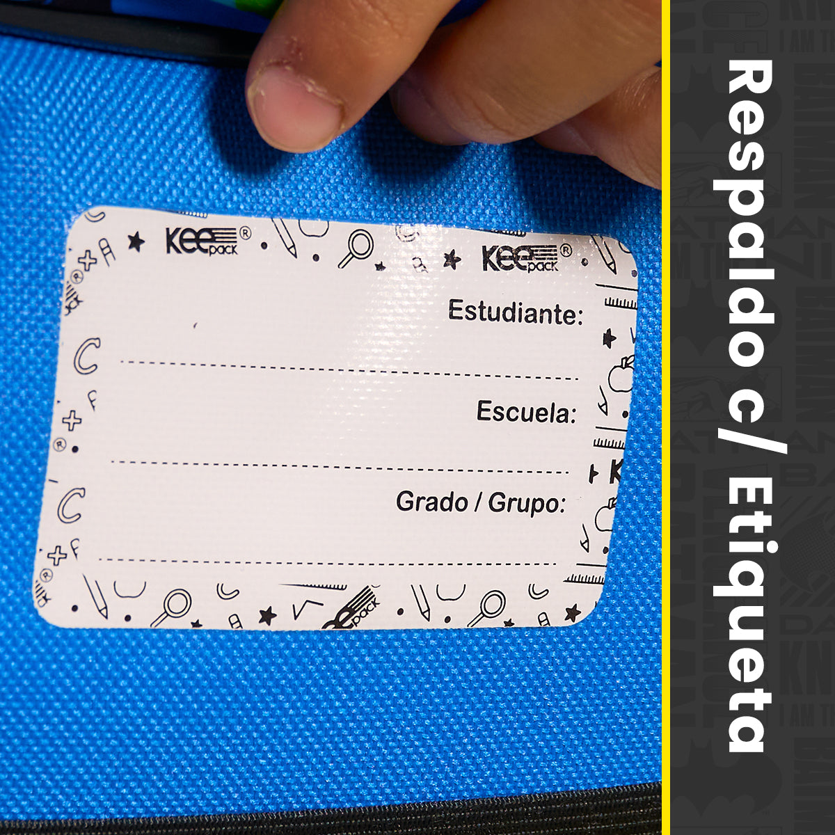 Set Mochila, Lonchera y Lapicera Batiseñal