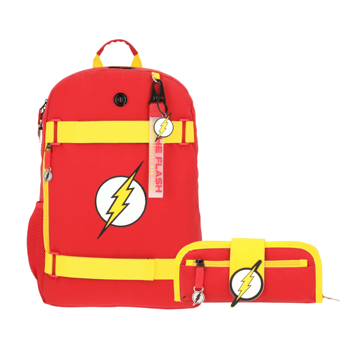 Kit Flash Mochila y estuchera - DC Comics Edicion especial
